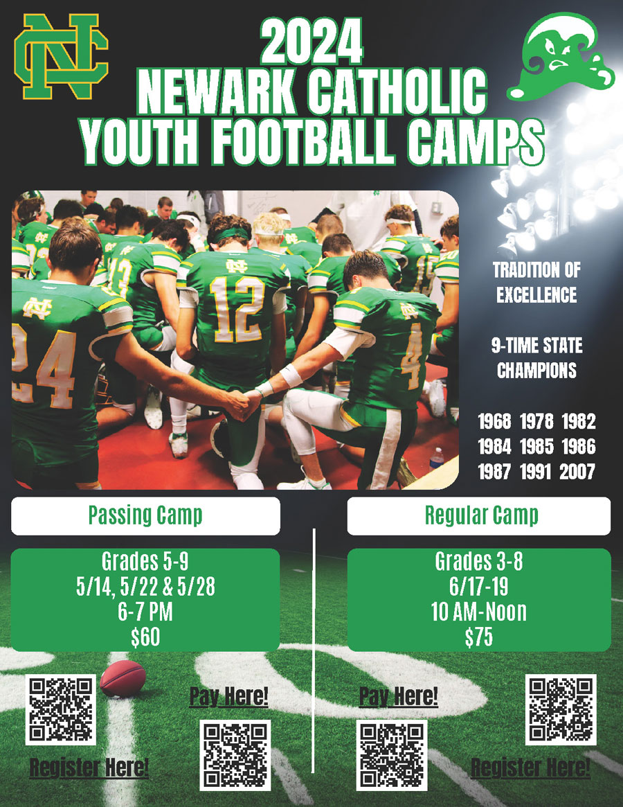 Newark Catholic High School - Youth Football Camp